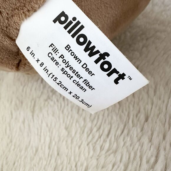 Target Pillowfort Brown Deer Mini Plush Squish 8” Stuffed Animal Toy - Picture 4 of 5